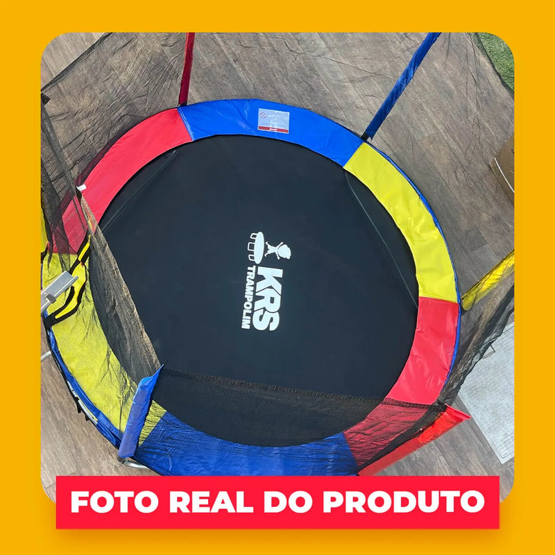 Cama Elástica Reta Infantil Pula Pula 1.83m